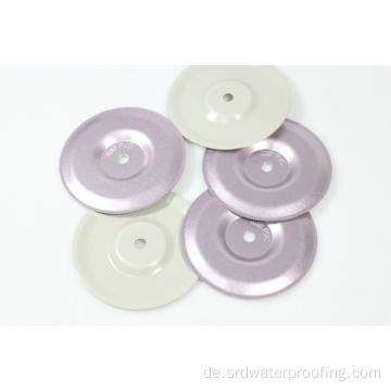 Beschichtet PVC Pink Round Plate/Wahser